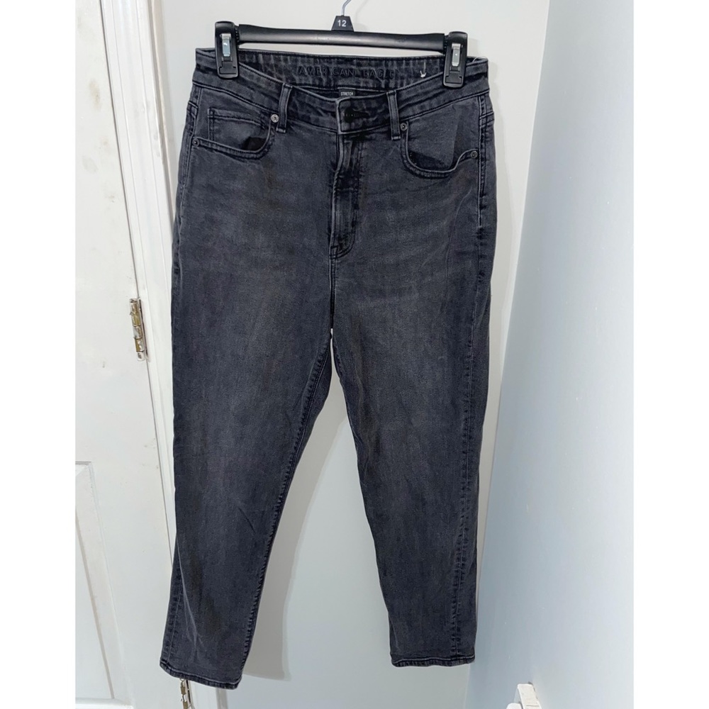 American Eagle Black Mom Jeans 👖